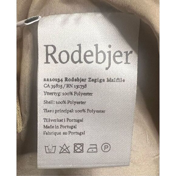 Rodebjer Khaki Flounce Maxi Skirt NWT Size Medium - Picture 8 of 9